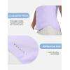 imageTBMPOY Womens Golf Shirts Sleeveless Collared Polo Tank Top UPF 50 Quick Dry Tennis VNeck Ladies SportsLight Purple