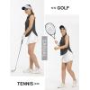 imageTBMPOY Womens Golf Sleeveless Polo Collared Tennis Tank Tops Shirts UPF 50 Sun Protection Quick Dry AthleticDeep Gray