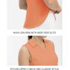 imageTBMPOY Womens Golf Sleeveless Polo Collared Tennis Tank Tops Shirts UPF 50 Sun Protection Quick Dry AthleticPink