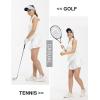 imageTBMPOY Womens Golf Sleeveless Polo Collared Tennis Tank Tops Shirts UPF 50 Sun Protection Quick Dry AthleticWhite