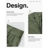 imageTBMPOY Womens Hiking Pants Quick Dry Convertible Lightweight Roll Up Cargo Pockets Travel Essentials Waterproof WorkArmy Green