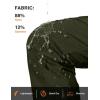 imageTBMPOY Womens Hiking Pants Water Resistant Lightweight Quick Dry Cargo Travel Fishing Work Camping Pant with 4 PocketsArmy Green
