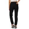 imageTBMPOY Womens Hiking Pants Water Resistant Lightweight Quick Dry Cargo Travel Fishing Work Camping Pant with 4 PocketsBlack