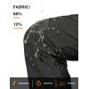 imageTBMPOY Womens Hiking Pants Water Resistant Lightweight Quick Dry Cargo Travel Fishing Work Camping Pant with 4 PocketsDark Grey