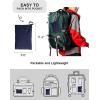imageTBMPOY Womens Lightweight Rain Long Jackets Packable with Hooded Outdoor Hiking Waterproof Windbreaker Raincoats TravelNavy Blue
