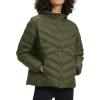 imageTBMPOY Womens Packable Down Jacket Lightweight Winter Puffer Jacket Hooded Warm Coat Waterproof Quilted Thermal JacketsArmy Green