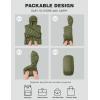 imageTBMPOY Womens Packable Down Jacket Lightweight Winter Puffer Jacket Hooded Warm Coat Waterproof Quilted Thermal JacketsArmy Green