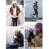 imageTBMPOY Womens Packable Down Jacket Lightweight Winter Puffer Jacket Hooded Warm Coat Waterproof Quilted Thermal JacketsBlack