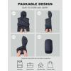 imageTBMPOY Womens Packable Down Jacket Lightweight Winter Puffer Jacket Hooded Warm Coat Waterproof Quilted Thermal JacketsNavy