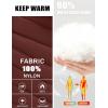 imageTBMPOY Womens Packable Down Jacket Lightweight Winter Puffer Jacket Hooded Warm Coat Waterproof Quilted Thermal JacketsWine Red