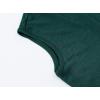 imageTBMPOY Womens Sleeveless Golf Polo Shirts UPF 50 Tennis Tank Tops Quick Dry Zip Up8blackish Green