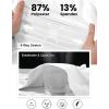 imageTBMPOY Womens Sun Shirt 14 Zipper Long Sleeve UPF 50 Sun Protection Clothing UV SPF Hiking OutdoorWhite