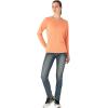 imageTBMPOY Womens UPF 50 Sun Protection Long Sleeve Shirts SPF Lightweight Hiking Running Fishing Outdoor Tops10dark Orange