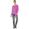 imageTBMPOY Womens UPF 50 Sun Protection Long Sleeve Shirts SPF Lightweight Hiking Running Fishing Outdoor Tops4purple