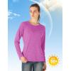imageTBMPOY Womens UPF 50 Sun Protection Long Sleeve Shirts SPF Lightweight Hiking Running Fishing Outdoor Tops4purple