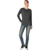 imageTBMPOY Womens UPF 50 Sun Protection Long Sleeve Shirts SPF Lightweight Hiking Running Fishing Outdoor Tops8dark Grey