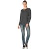 imageTBMPOY Womens UPF 50 Sun Protection Long Sleeve Shirts SPF Lightweight Hiking Running Fishing Outdoor Tops8dark Grey