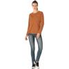imageTBMPOY Womens UPF 50 Sun Protection Long Sleeve Shirts SPF Lightweight Hiking Running Fishing Outdoor Tops9orange