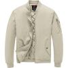 imageTBMPOY Mens Bomber Jacket Lightweight Winter Windbreaker Zip Up Padded Softshell Windproof WaterResistant Casual Fall Coat7lightweight Khaki