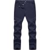 imageTBMPOY Mens Hiking Pants Lightweight 6 Cargo Pockets Quick Dry Water Resistant Outdoor Travel Work Fishing2navy
