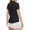 imageTBMPOY Womens Golf Polo Shirts Short Sleeve VNeck Tennis Shirts Quick Dry UPF 50 Sun Protection Collared ShirtBlack