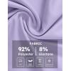 imageTBMPOY Womens Golf Polo Shirts Short Sleeve VNeck Tennis Shirts Quick Dry UPF 50 Sun Protection Collared ShirtLight Purple