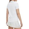 imageTBMPOY Womens Golf Polo Shirts Short Sleeve VNeck Tennis Shirts Quick Dry UPF 50 Sun Protection Collared ShirtWhite