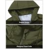 imageTBMPOY Mens Down Puffer Jackets Packable Lightweight Winter Coat Hooded Warm Insulated Puffy JacketArmy Green