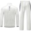 imageTBMPOY Mens Fleece Lined Tracksuits Sweatsuits 2 Piece Sets Winter Jogging Track Sweat Suits Thermal Casual OutfitsWhiteDark Blue